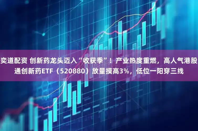 奕道配资 创新药龙头迈入“收获季”！产业热度重燃，高人气港股通创新药ETF（520880）放量摸高3%，低位一阳穿三线